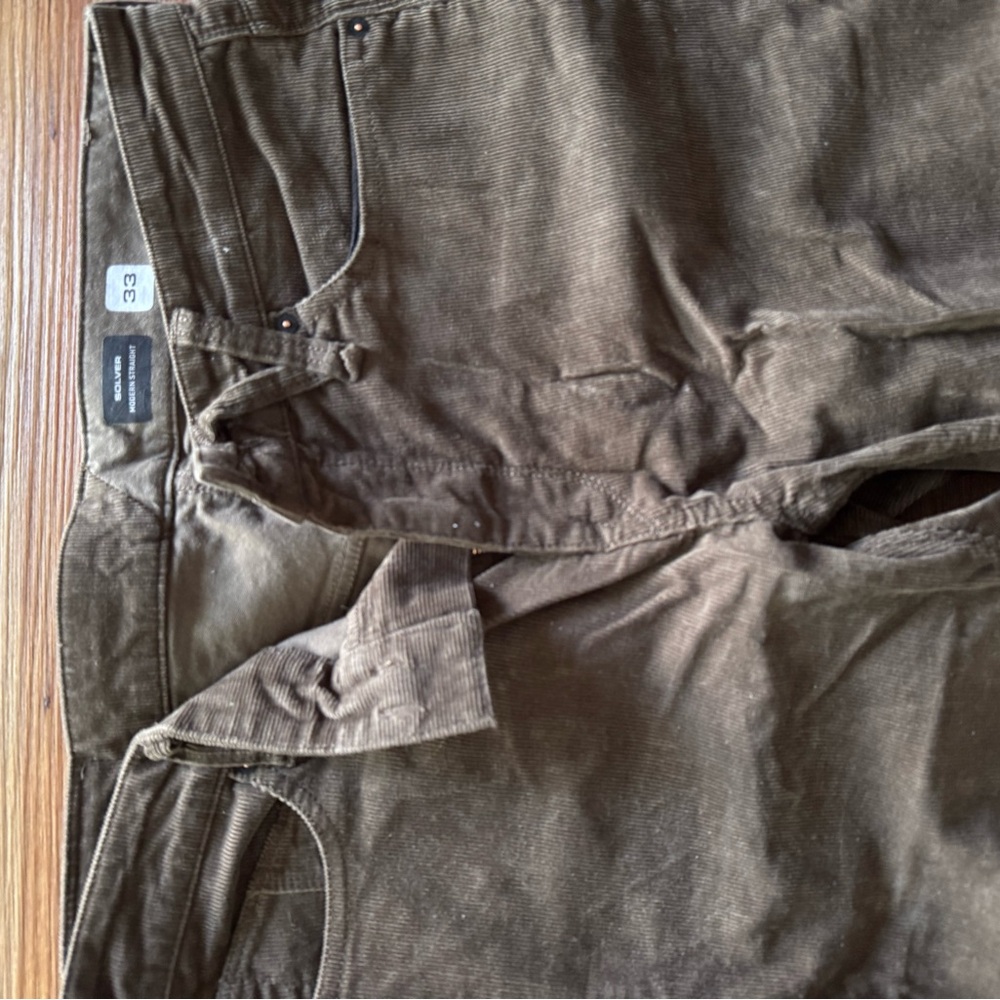 Men's Volcom Brown Corduroy Pants